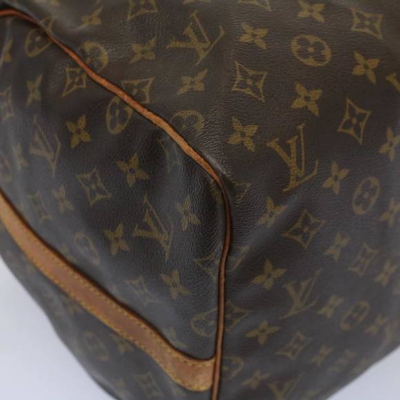 LOUIS VUITTON Monogram Keepall Bandouliere 55 Boston Bag M41414 LV Auth 58561 - Picture 12 of 16